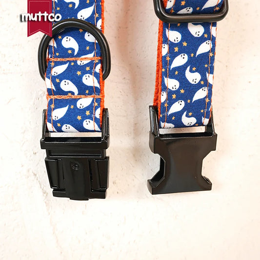 Coleira com laço azul